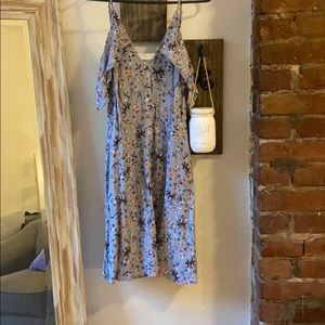 ASTR light blue floral dress